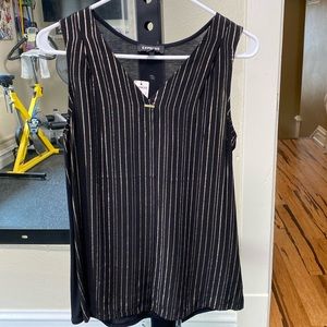 Black & Gold Express Tank Top